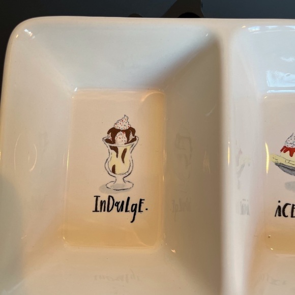 Ceramic Ice Cream/Sweets Dishes from Rae Dunn Artisan Collection by Magenta - Picture 2 of 12